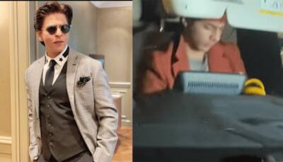 Shah Rukh Khan hides from paparazzi as he attends Diwali party with son Aryan Khan, Janhvi Kapoor arrives with ex-beau Shikhar Pahariya