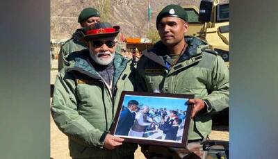 Reunited after 21 YEARS, Gujarat school student meets PM Modi again as an Army Major in Kargil