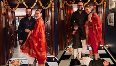 Kareena Kapoor shares family PIC with the Kapoors and the Pataudis as they celebrate Diwali together