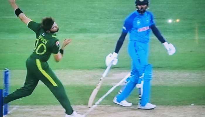Did Hardik Pandya leave crease early during India vs Pakistan T20 world cup match? Here&#039;s what Twitter user found