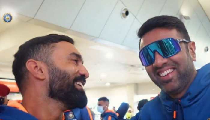 Thank you for saving me...: Dinesh Karthik express gratitude to R Ashwin for playing finishers&#039; role vs Pakistan - Watch