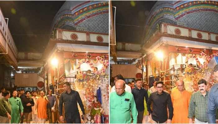 Kali Puja 2022: Abhishek Banerjee PERFORMS puja at Kalighat temple - PICS