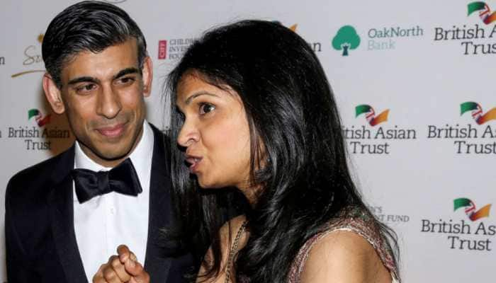 With net worth of 730 million pounds, Rishi Sunak, wife Akshata Murthy are richest ever occupants of 10 Downing Street