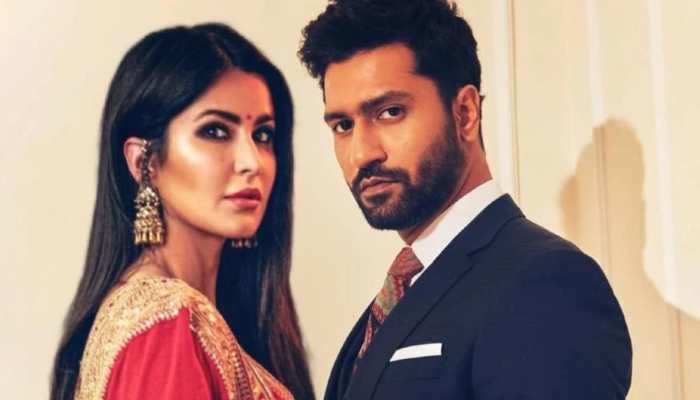 Katrina Kaif&#039;s hilarious wake-up call gets THIS reaction from hubby Vicky Kaushal- Watch