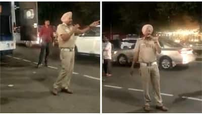 Chandigarh cop sings 'No Parking' Song inspired by Daler Mehndi- WATCH