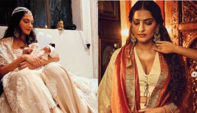 Sonam Kapoor poses with son Vayu in special Diwali photo, check out