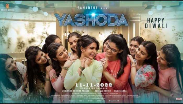 Samantha Ruth Prabhu&#039;s &#039;Yashoda&#039; trailer to be launched by Vijay Deverakonda, Suriya, Varun Dhawan and Dulquer Salmaan