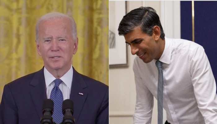 &#039;Rasheed Sanook&#039;: Joe Biden FAILS to pronounce UK PM Rishi Sunak&#039;s name - Watch