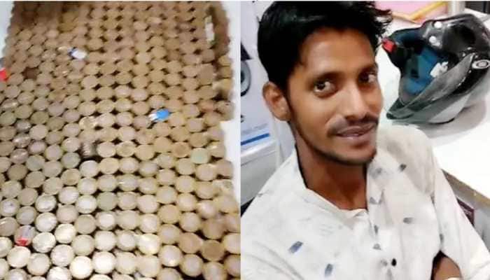 Man buys TVS scooter by paying Rs 50,000 in coins; dealership staff goes BONKERS counting