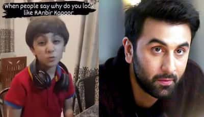 Ranbir Kapoor’s young doppelganger goes viral, leaves netizens stunned- Watch 