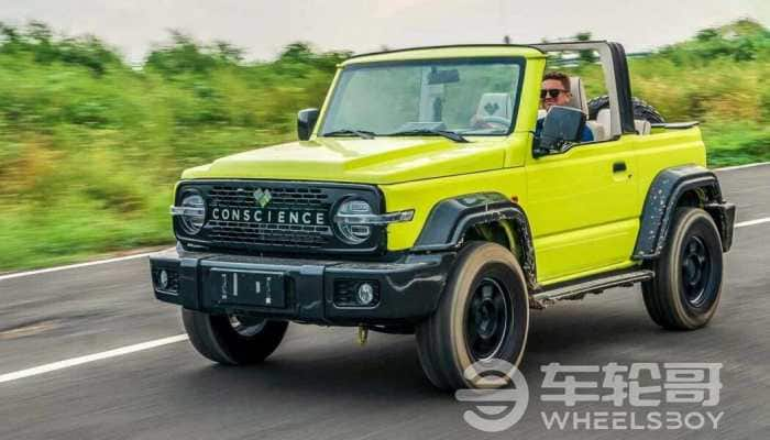 Modified Maruti Suzuki Jimny Sierra Convertible is apt at bringing nostalgia