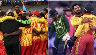 WATCH: Zimbabwe celebrate famous victory in front of emotional Pakistan players