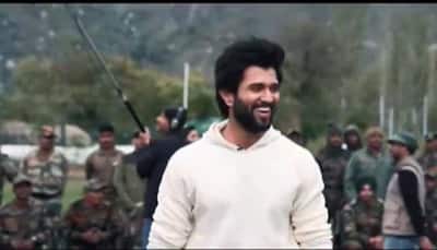 Vijay Deverakonda spends a day with Indian soldiers, shares video-Watch 