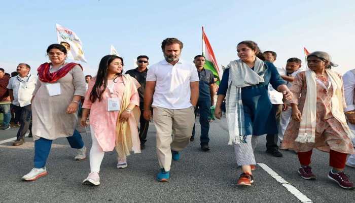 BJP leader posts picture of Rahul Gandhi holding hand of THIS actress; Congress says, 'Get yourself treated immediately'