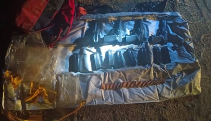 Fourth catch of drone consignment in Jammu; 2 arrested, arms recovered: J-K Police 