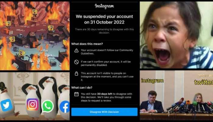 Twitter flooded with memes after Instagram accounts of several users suspended randomly