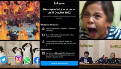 Twitter flooded with memes after Instagram accounts of several users suspended randomly