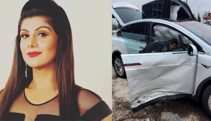 Salman Khan's Judwaa co-star Rambha's car crashes into intersection, asks  fans to pray for daughter Sasha | People News | Zee News