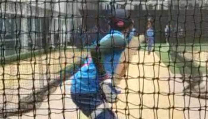 In Pics: Virat Kohli takes centre stage as Team India hit nets indoors