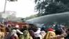 greater noida farmers protest at authority