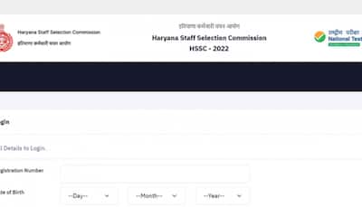 Haryana CET 2022 exam city intimation slip RELEASED at hssc.gov.in- Direct link here