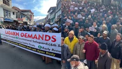 Jammu & Kashmir: People in Ladakh hit streets demanding special status, statehood