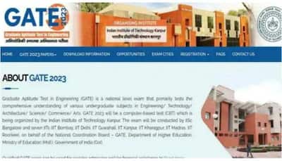 GATE 2023 application form correction begins TOMORROW at gate.iitk.ac.in- Check details here