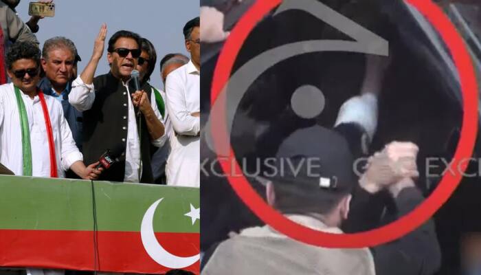 Imran Khan narrowly ESCAPES, former Pakistan PM SHOT at during his rally- WATCH
