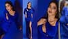 Janhvi Kapoor's OOPS moment in blue safety-pin gown caught on cam, netizens compare her with Urfi Javed! 