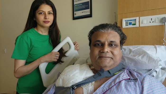 Salman Khan&#039;s co-star Bhagyashree&#039;s husband undergoes major shoulder surgery, actress shares video from hospital!