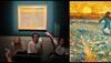 Another attack on priceless paintings! Climate activists throw pea soup at Van Gogh's 'The Sower' in Rome