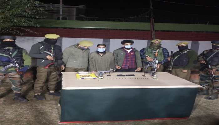 Jammu and Kashmir: Police arrests 2 LeT terrorists in Baramullah
