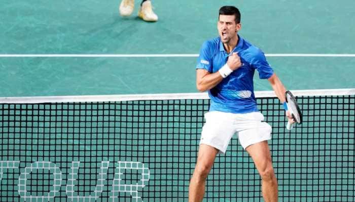 Paris Masters 2022: Novak Djokovic survives Stefanos Tsitsipas scare, to face Holger Rune in final