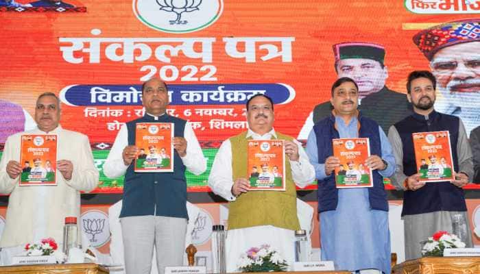 Himachal Pradesh elections: BJP releases manifesto, promises to implement Uniform Civil Code