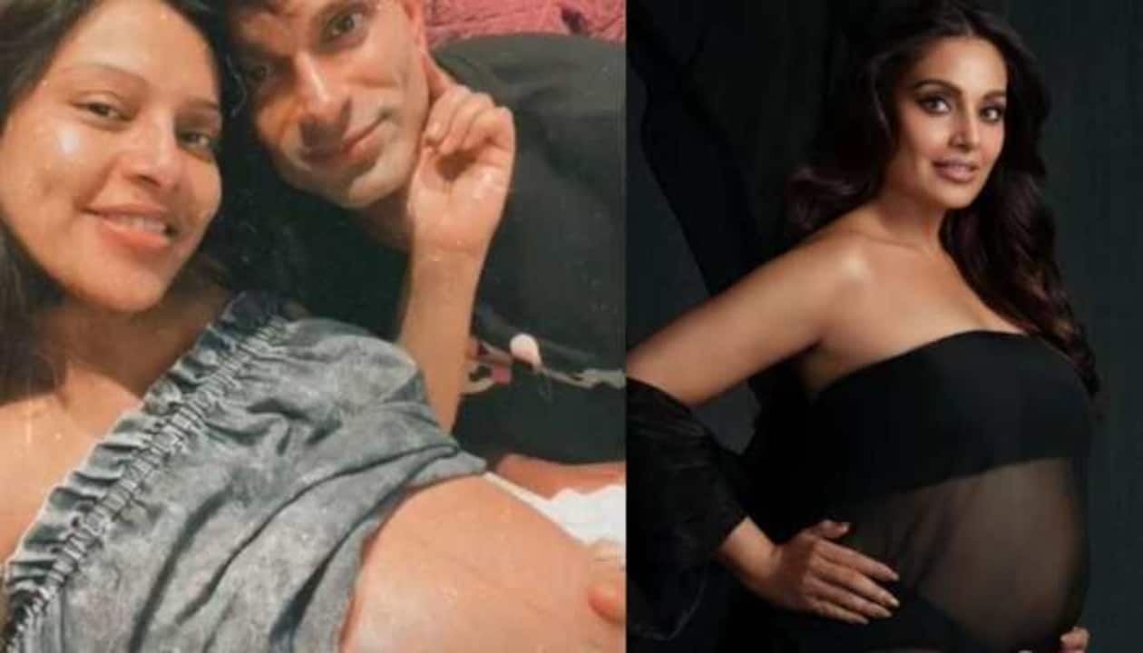 Bipasha Basu flaunts her baby bump in new PIC with hubby Karan Singh  Grover, calls it 'My World' | People News | Zee News