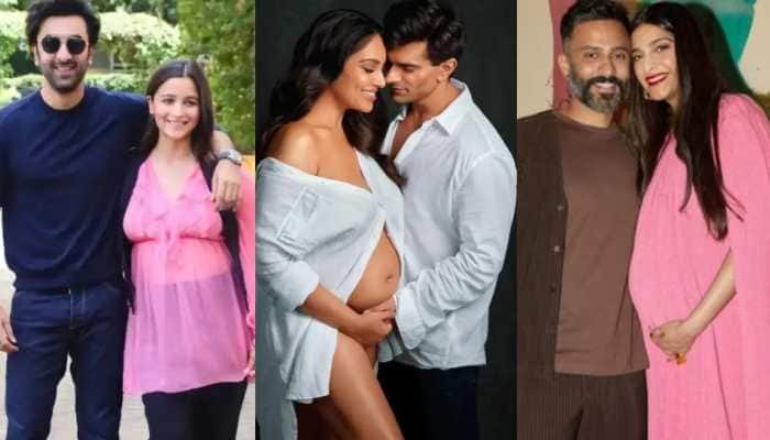Xxx Bollywood Actress Alia Bhutt - Alia Bhatt-Ranbir Kapoor become parents: List of expecting celebs and those  who delivered babies in 2022! | News | Zee News