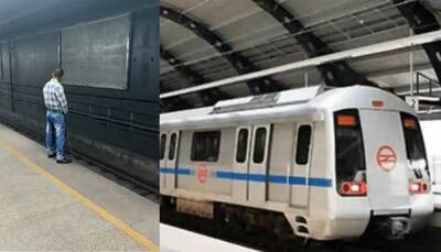 SHOCKING! Man caught urinating at Delhi Metro station rail tracks, says THIS on being filmed