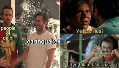 Netizens react to Delhi-NCR earthquake with hilarious memes on Twitter - Check here