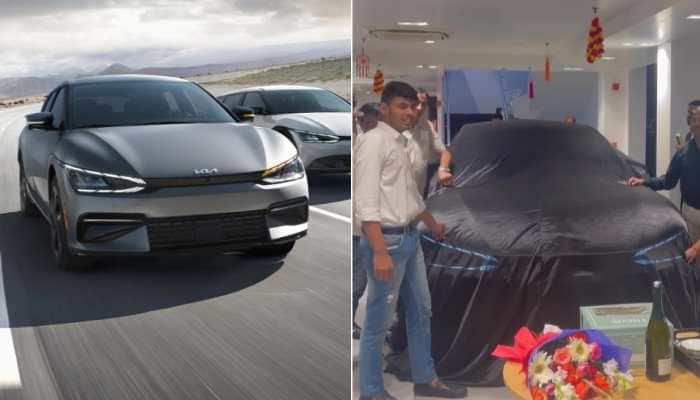Kia EV6 deliveries start in India, owner shares VIDEO of first-ever customer delivery