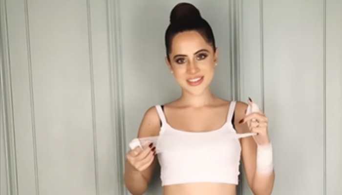 Urfi Javed goes BOLD in a bandage dress, says it's 'Halloween everyday for me' - Watch