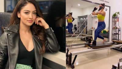 Back to her regime; Sandeepa Dhar hits the gym post vacation for deadly workout- WATCH