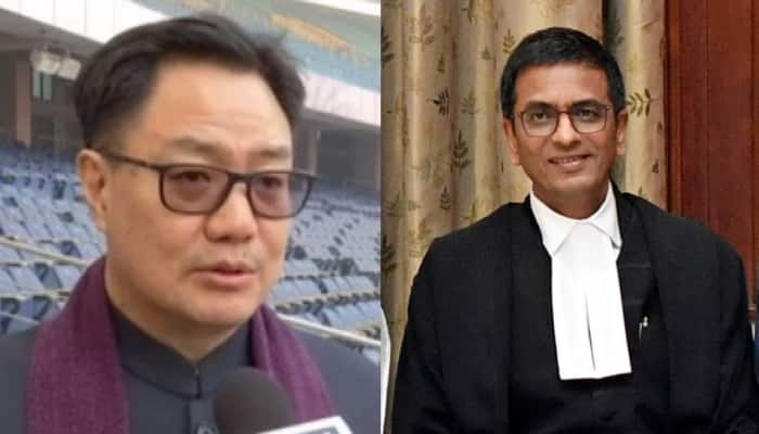 ‘Looking forward to speedy delivery of justice&#039;: Law minister Kiren Rijiju tells new CJI DY Chandrachud