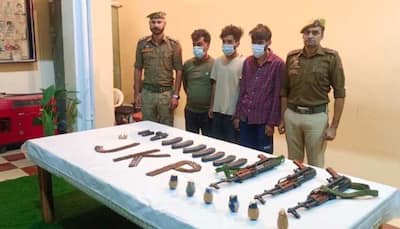JeM terror module busted in Jammu, three held with huge cache of arms
