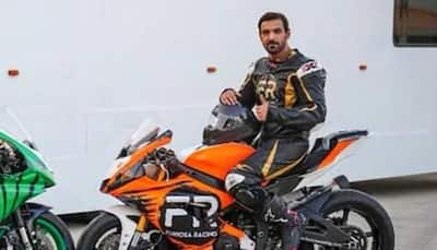 Actor John Abraham spends day on racetrack riding Honda CBR 1000RR-R; Check pics