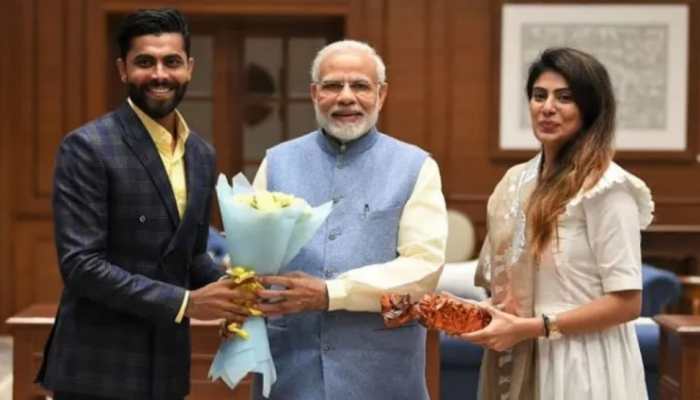 Ravindra Jadeja thanks PM Modi, Amit Shah after wife Rivaba named as Gujarat BJP candidate