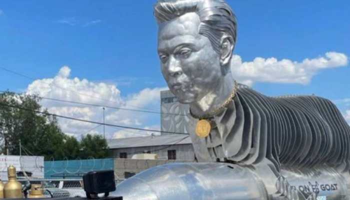 Elon Musk fans build his costly &#039;Goat Statue&#039; at a whopping cost; See Pics