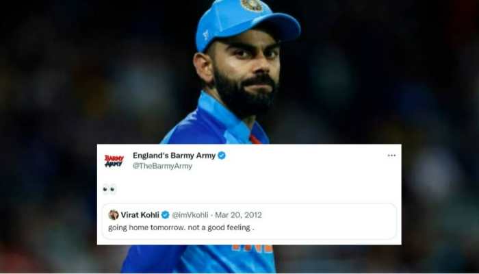 T20 World Cup 2022: Virat Kohli and Team India brutally TROLLED by England&#039;s Barmy Army, Check HERE