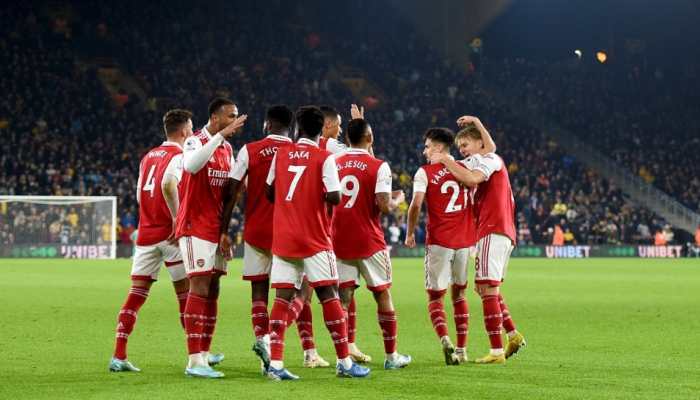 Arsenal beats Wolverhampton Wolves 2-0, lead English Premier League by 5 points into FIFA World Cup 2022 break, WATCH