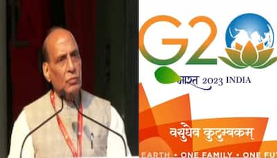 'Should we forget Indian culture?' Rajnath Singh slams Congress over G20 'lotus' logo controversy