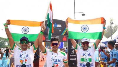 Tejasvi Surya 1st MP to complete Ironman Relay Challenge